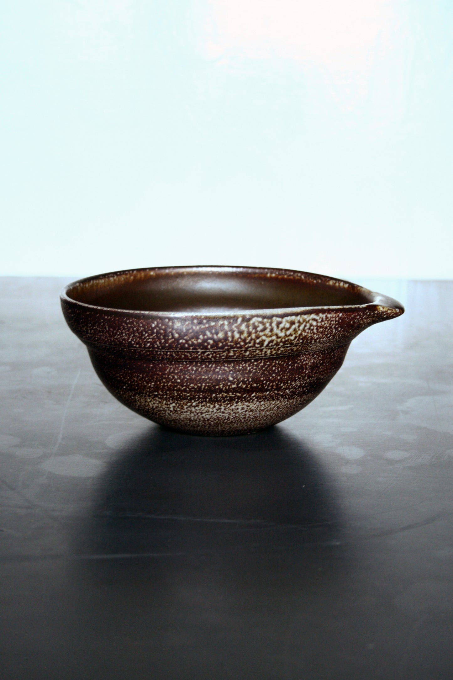 Oval handled bowl
