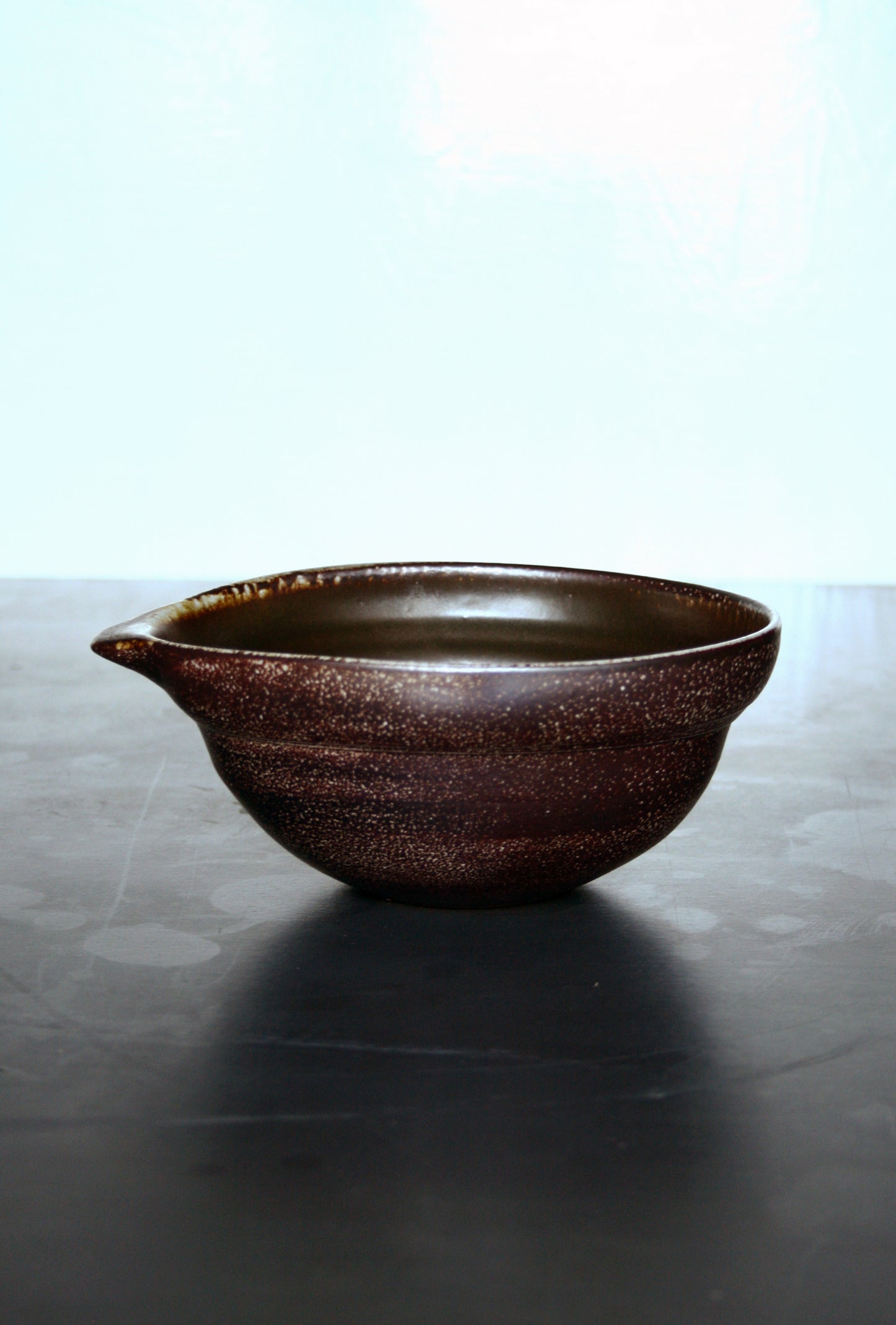 Oval handled bowl