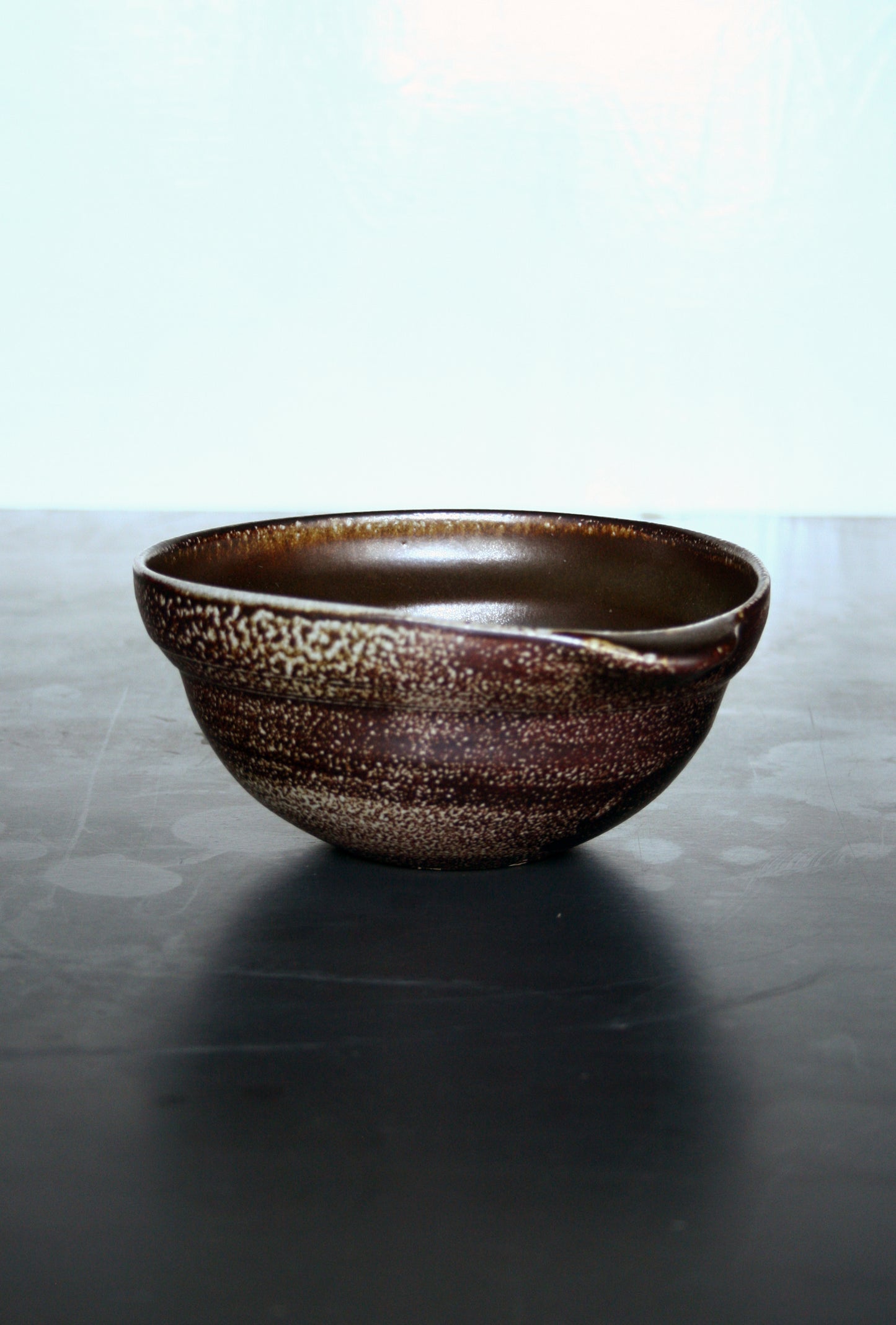 Oval handled bowl