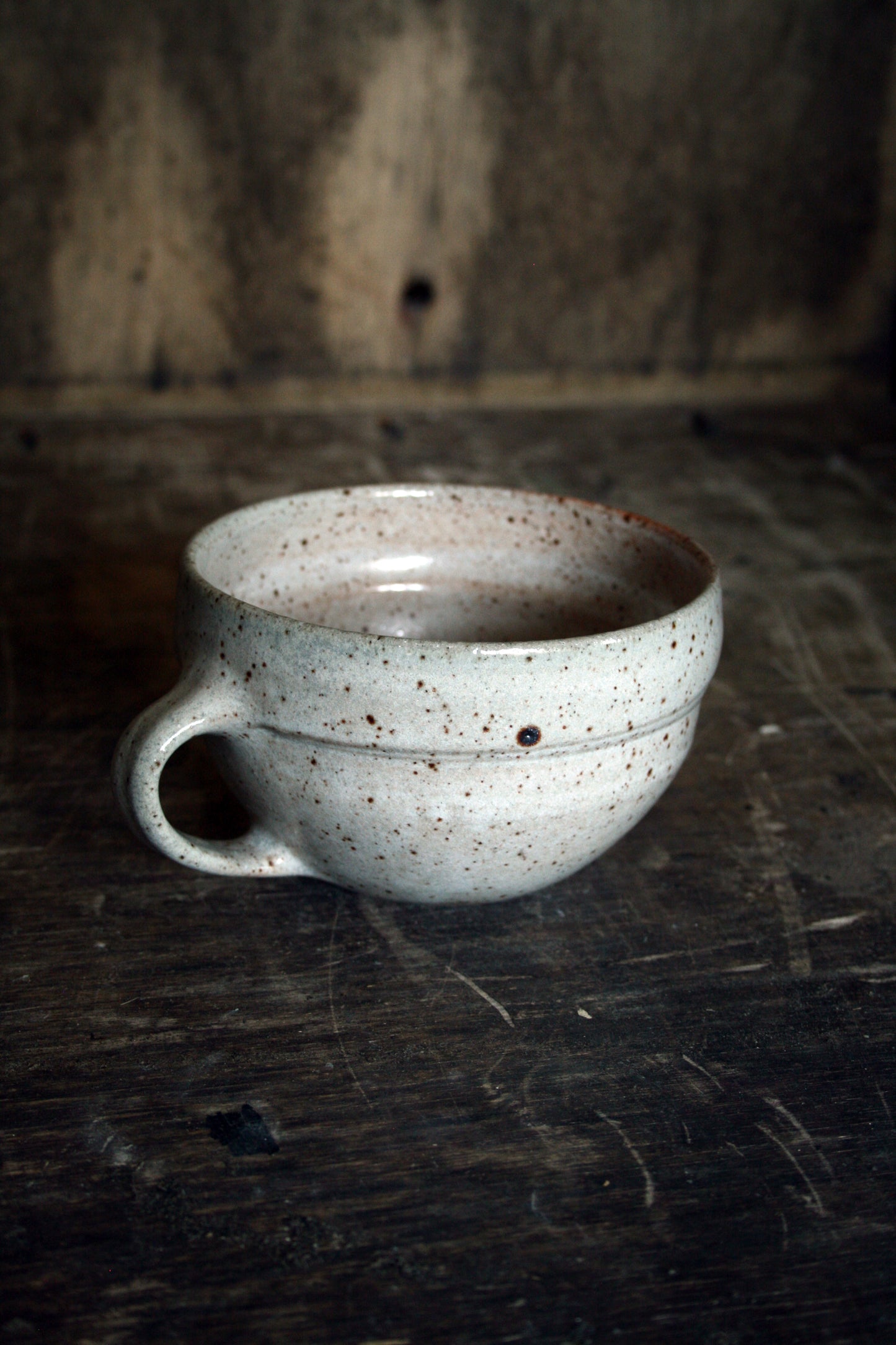 Shino wide mug
