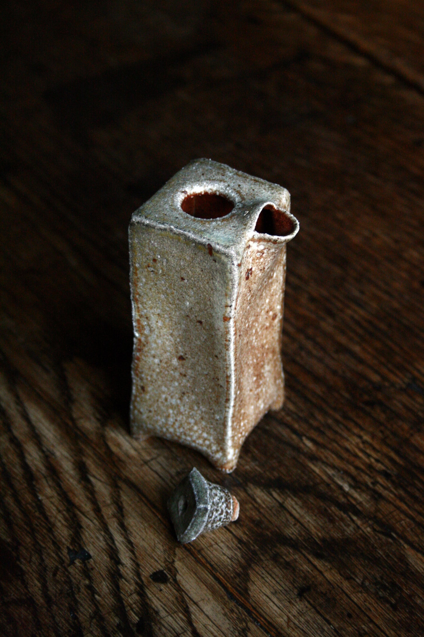 Slab built soy pourer