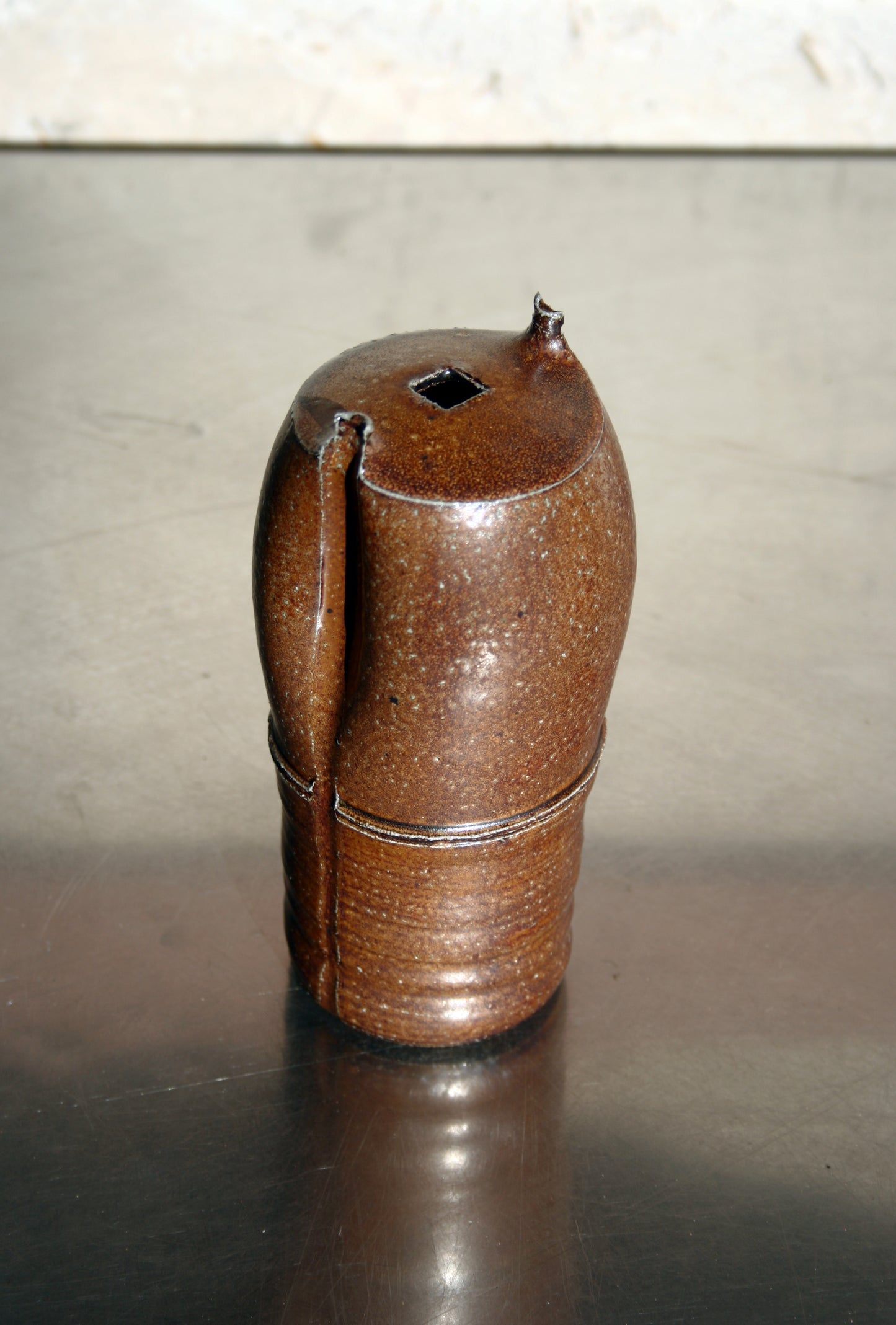 Vase with square opening
