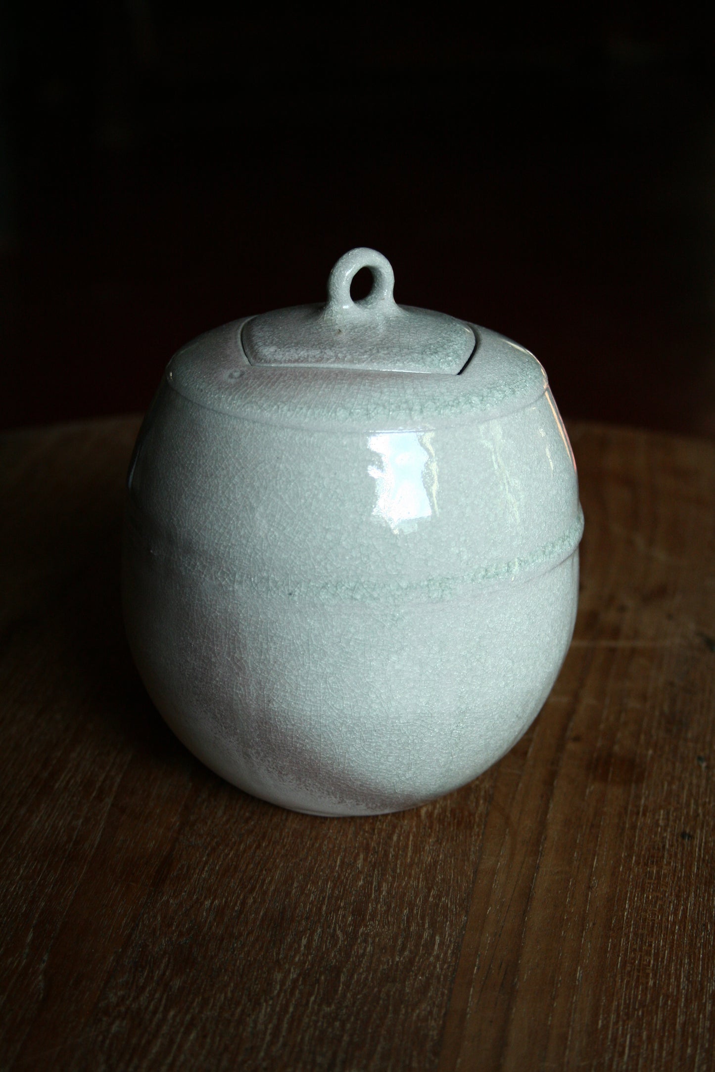 Enclosed form jar