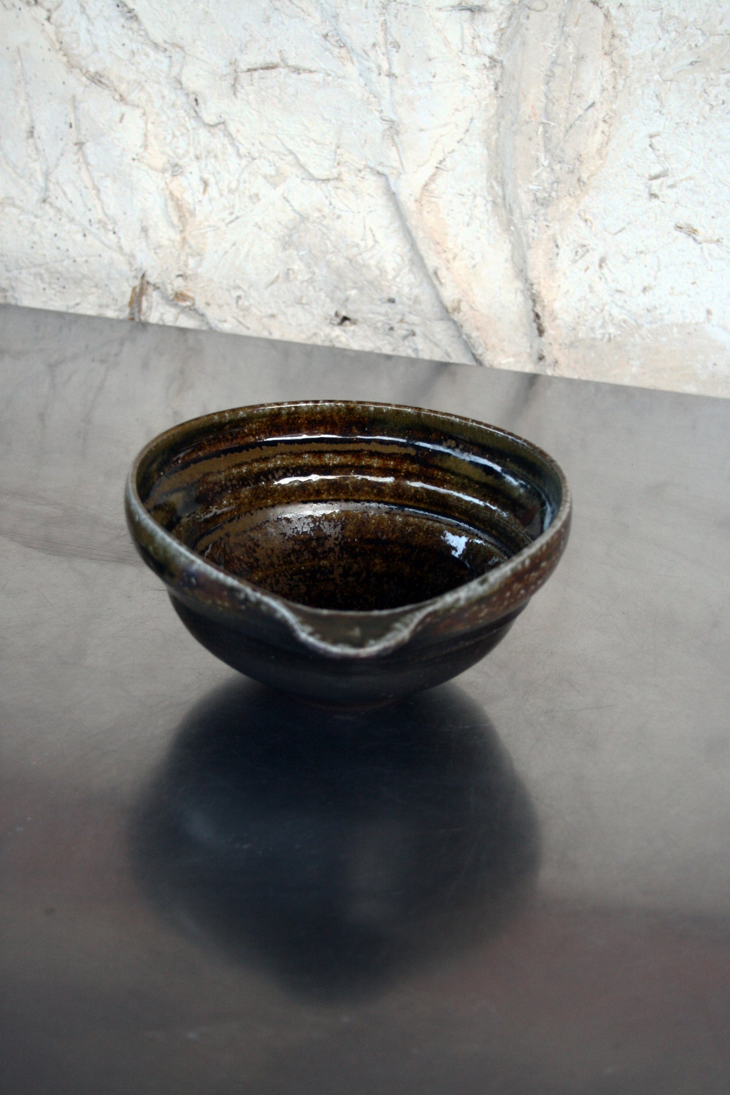 Oval handled bowl
