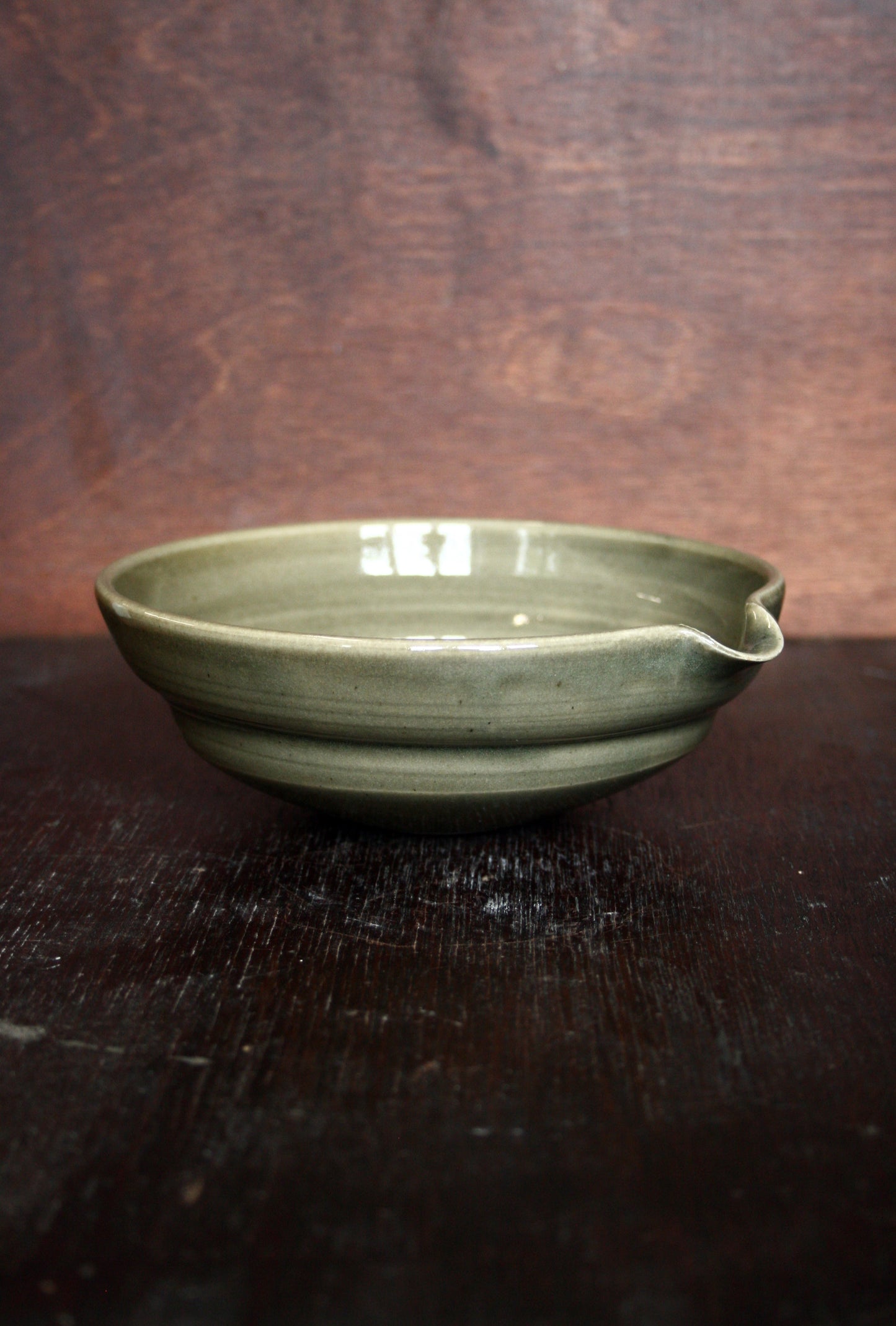 Celadon pouring bowl