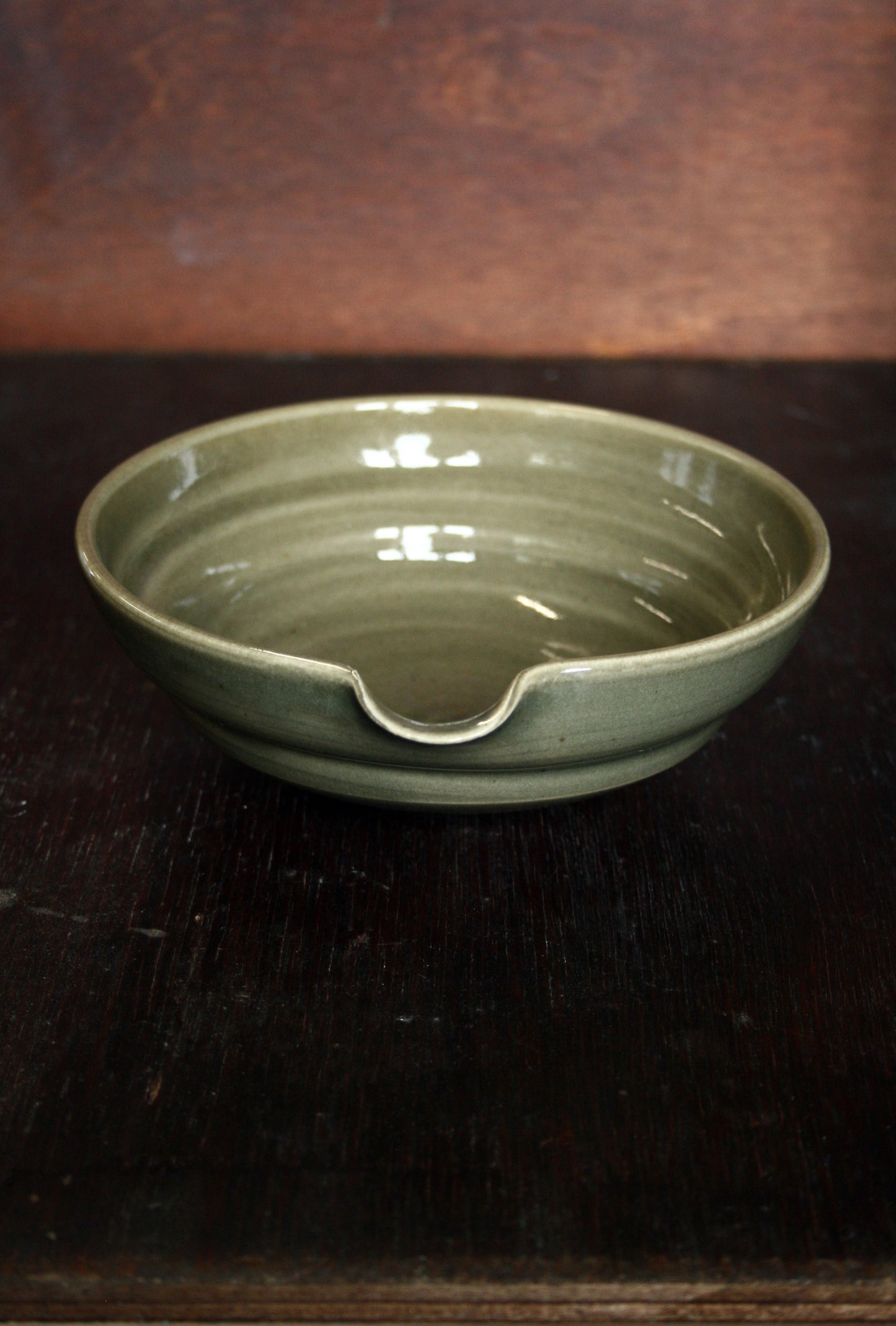 Celadon pouring bowl