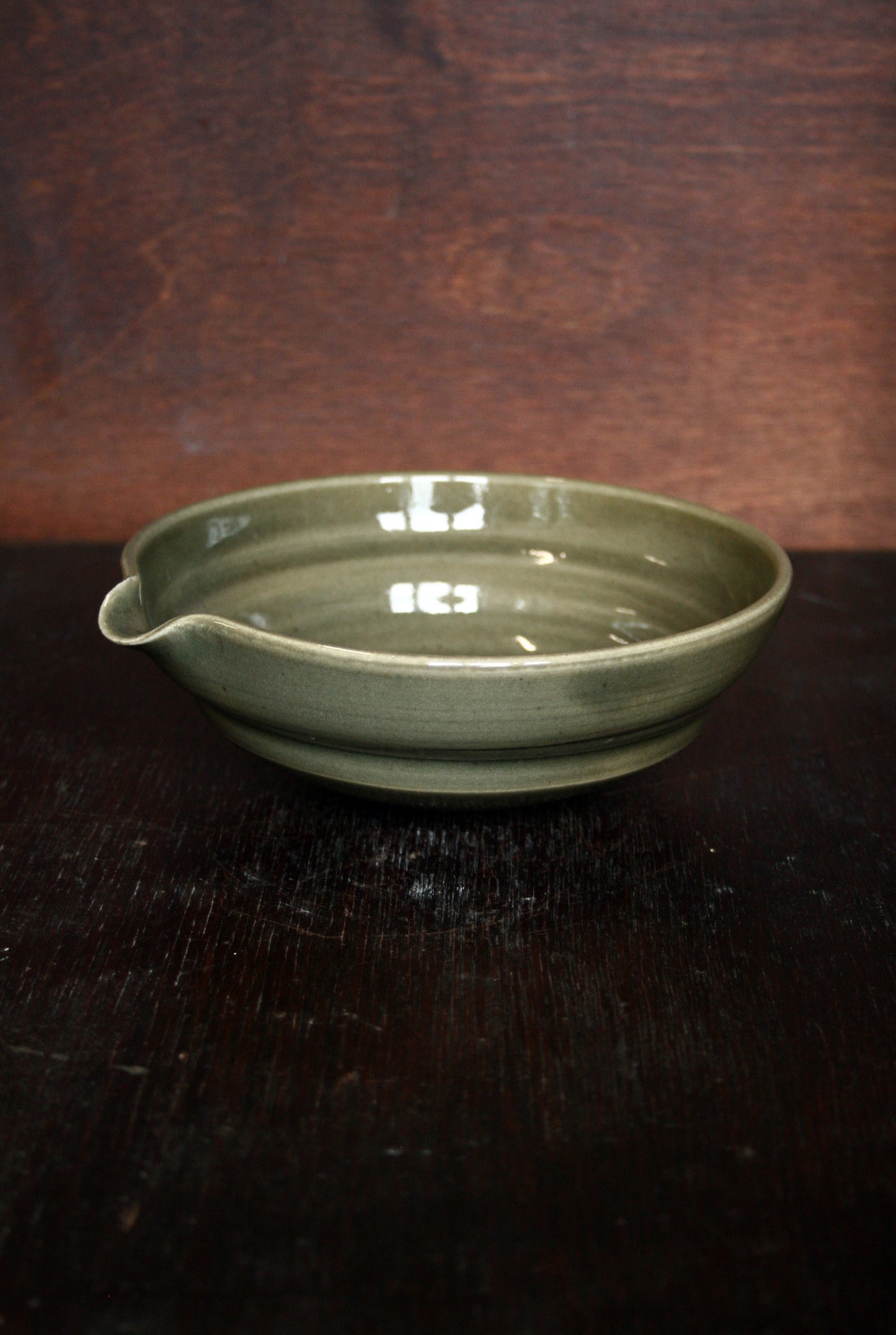 Celadon pouring bowl