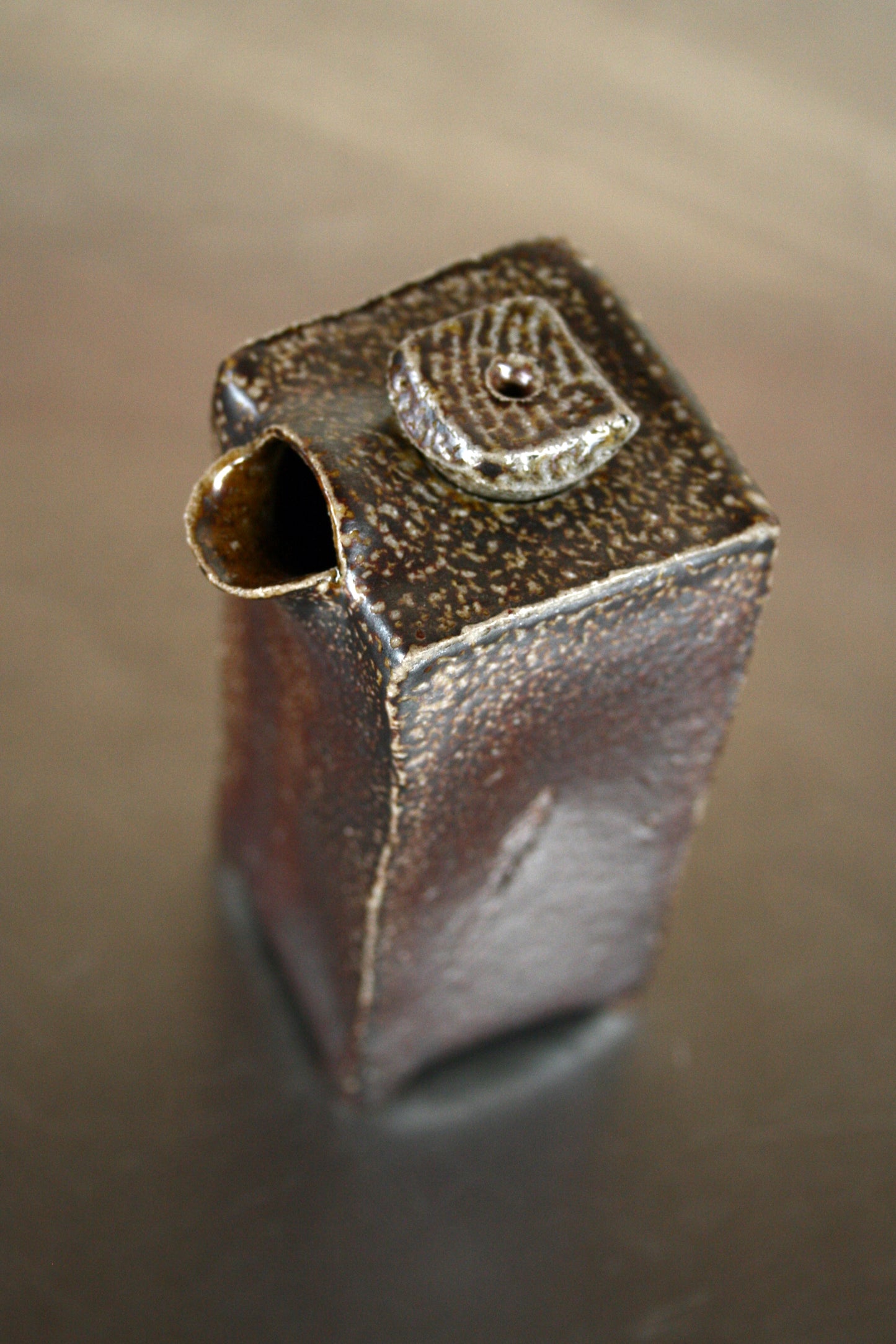 Slab built soy pourer