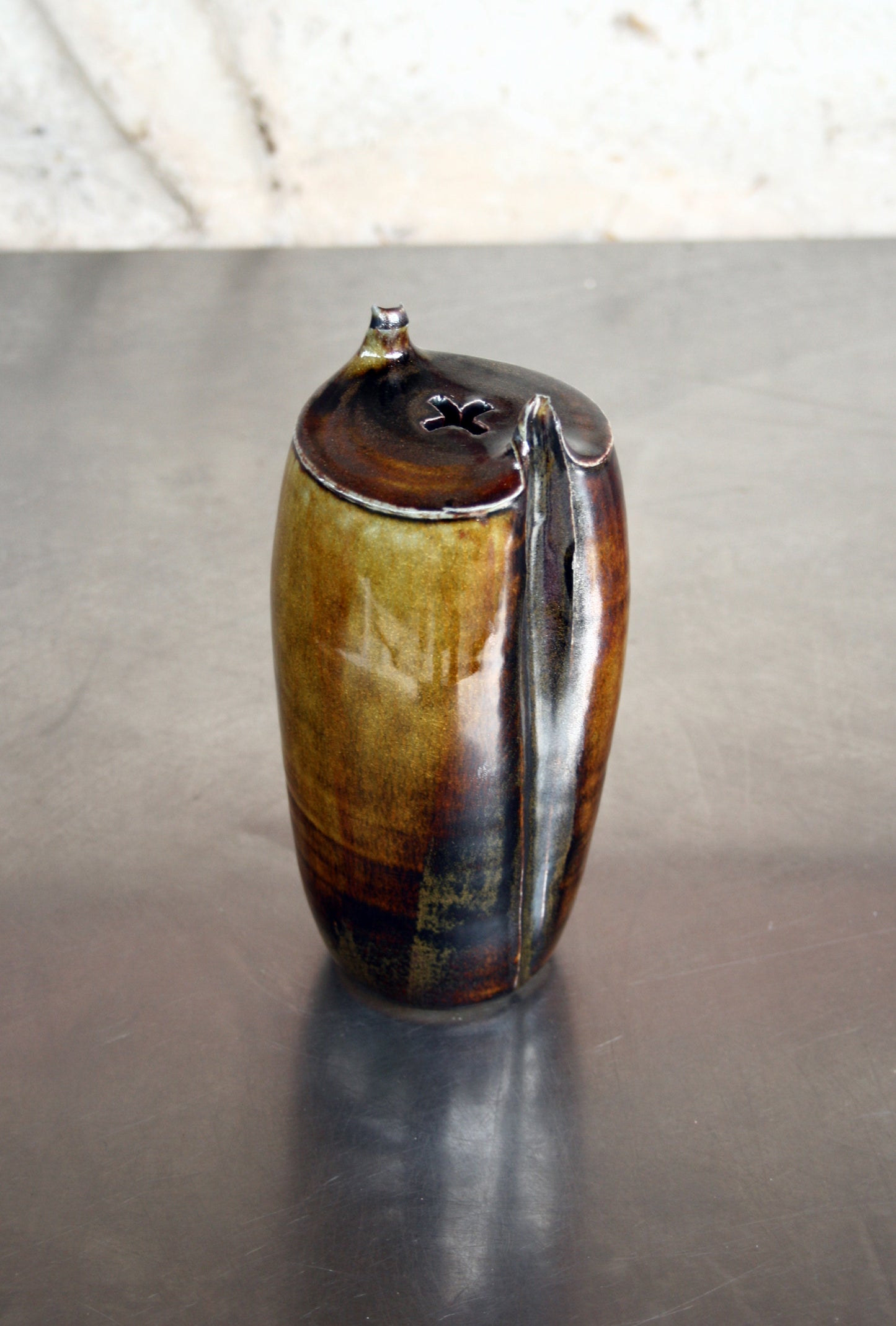 Cross hatch vase