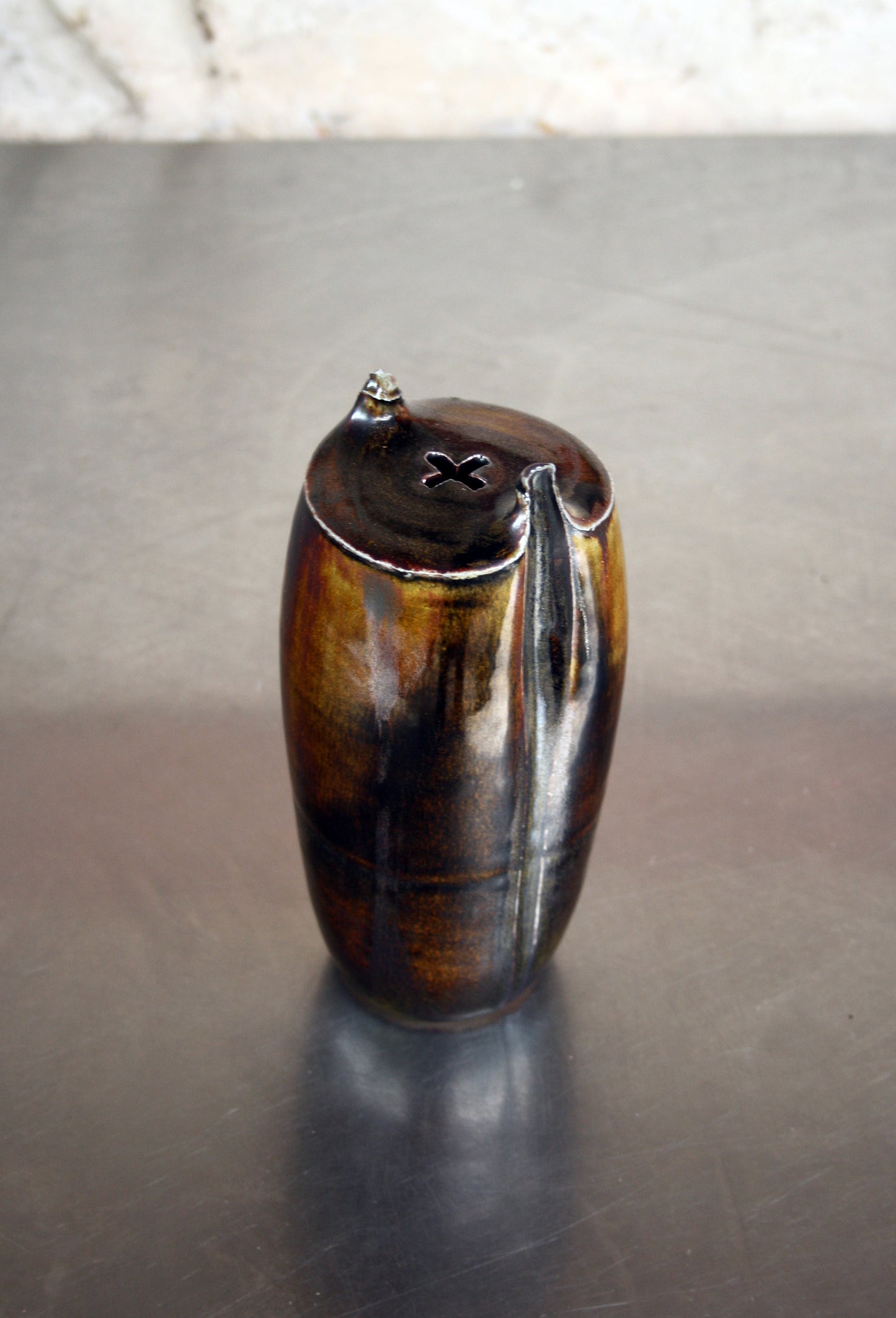 Cross hatch vase